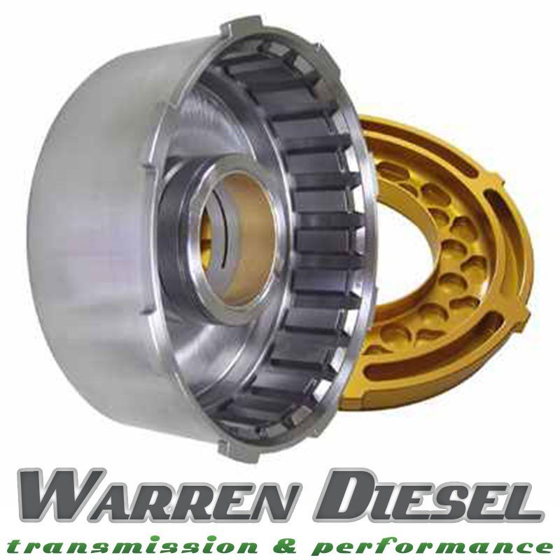 Billet Steel Front Drum, Aluminum Piston for A618 (47RE, 48RE)