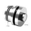 Pressure Switch O-Ringed End Plug Kit (36940-17K)